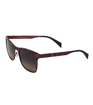 Unisex очила в кафяви нюанси снимка