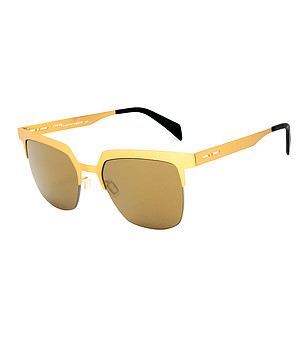 Unisex слънчеви очила в златисто снимка