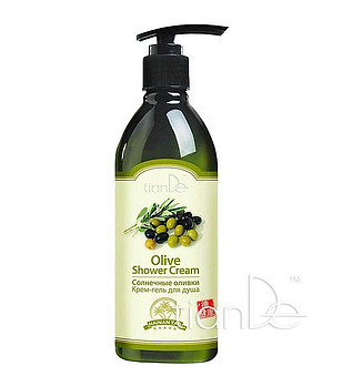 Крем-гел за душ Слънчеви маслини 350 гр снимка