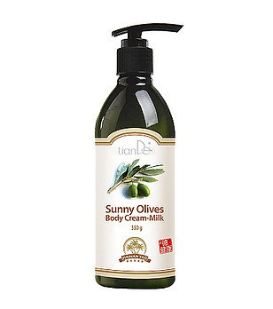 Крем-мляко за тяло „Слънчеви маслини” 350 гр снимка