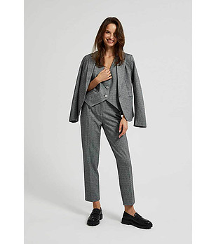 Сив дамски панталон снимка