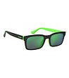 Unisex слънчеви очила в зелени нюанси-2 снимка