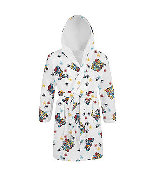 Детски халат с принт Скейтборд 8-10 г снимка