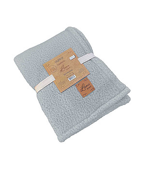 Меко одеяло в сиво Lama 150х200 см снимка