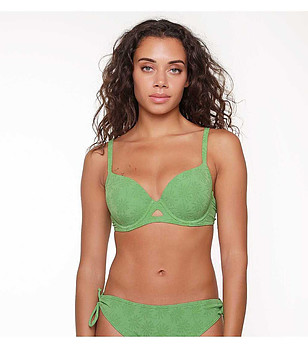 Зелено горнище на бански снимка