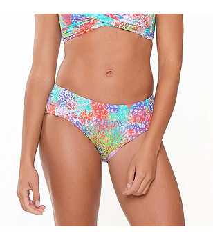 Долнище на бански с многоцветен принт снимка