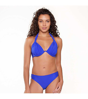 Бански от 2 части в синьо снимка