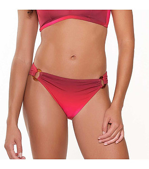 Долнище на бански в преливащи червени нюанси снимка