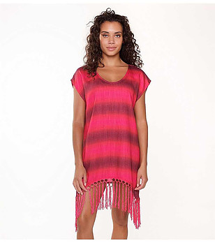 Туника в червено и бордо снимка