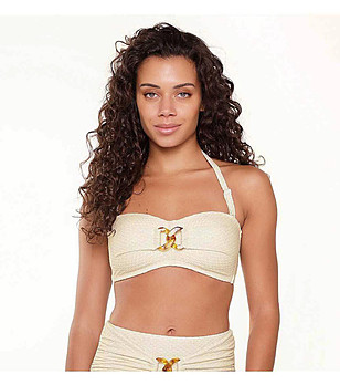 Горнище тип бандо в цвят екрю Mermaid снимка