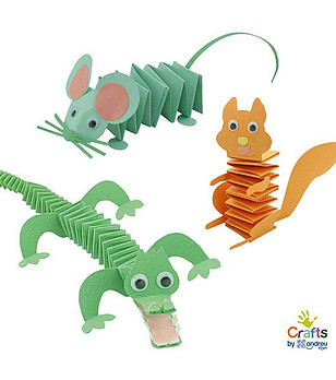 Забавни оригами Животни снимка