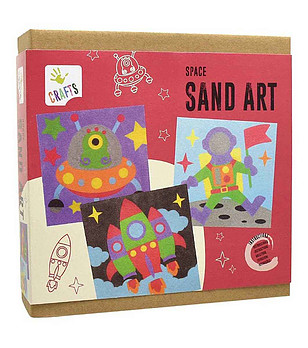 Изкуство с пясък Космос снимка