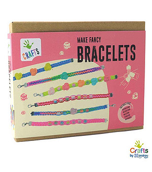 Изплети сама гривни с розички снимка