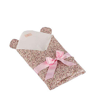 Дизайнерско одеяло с ушички за кукли 30-46 см, колекция Мартина снимка