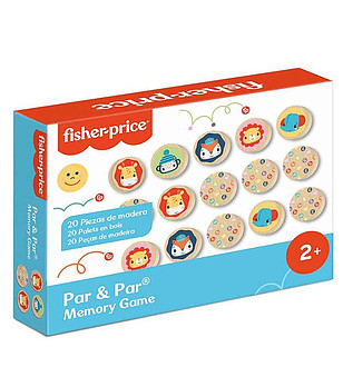 Дървена мемо игра Животни снимка