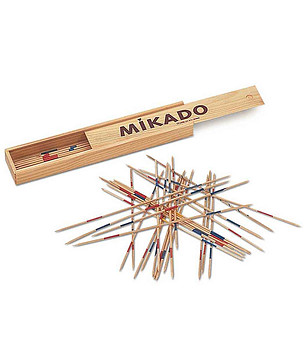 Голямо микадо в дървена кутия снимка