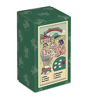 Игра Пет камъка в ретро стил снимка