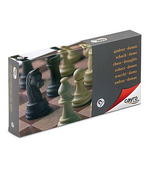 Магнитна игра Шах и дама - голяма снимка