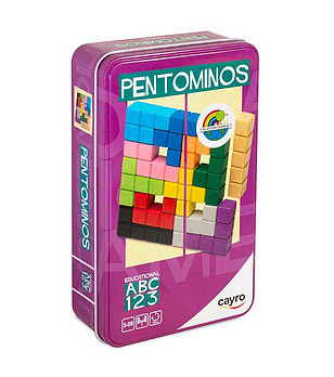 Пентомино в метална кутия снимка