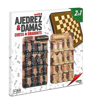 Шах и дама 2 в 1 снимка