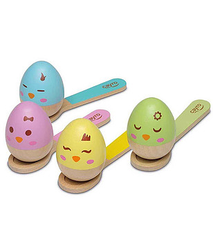 Яйца - детска забавна игра снимка