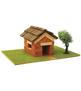 Къща с истински тухли комплект за начинаещи 2 снимка