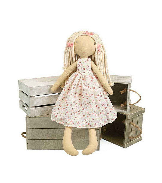 Мека кукла Келси 50 см снимка