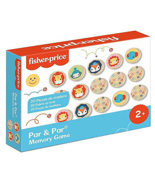 Дървена мемо игра Животни снимка