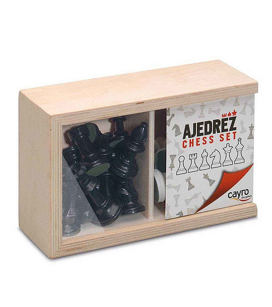 Фигури за шах №3 в дървена кутия снимка