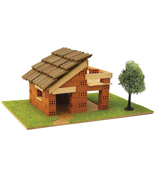 Къща с истински тухли комплект за начинаещи 3 снимка