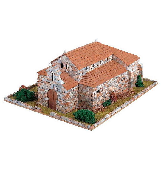 Макет на реална църква St. Juan de Baños снимка