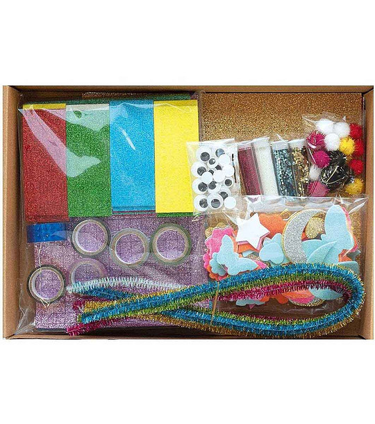 Голям креативен комплект - блестящ 900 части снимка