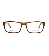 Мъжки кафяви рамки за очила-1 снимка