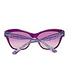 Дамски лилави слънчеви очила тип пеперуда-2 снимка