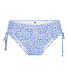 Долнище на бански с пейсли принт в синьо-4 снимка