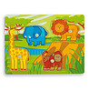Цветен пъзел Джунгла с подсказка-1 снимка