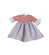 Дрехи за кукла Силия 30 см - рокля с дантели-1 снимка