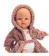 Кукла-бебе Алекс с розово халатче-1 снимка