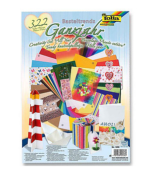 Комплект за апликации и скрапбукинг 322 части снимка