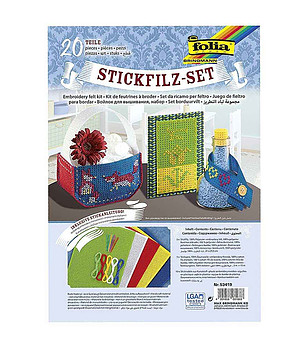 Комплект за бродиране 20 части снимка