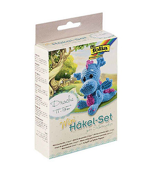 Комплект за плетене на играчка Драконче снимка