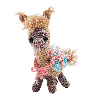 Комплект за плетене на играчка Лама снимка