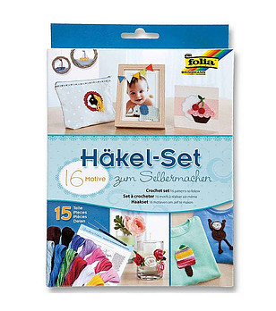 Комплект за плетене с една кука снимка