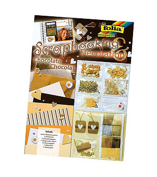Комплект за скрапбукинг Шоколад снимка