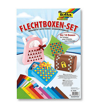 Комплект за тъкане с хартиени ленти снимка