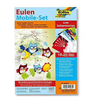 Направи украса за детската стая - Бухалчета снимка