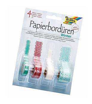 Самозалепващи дантели Зима снимка