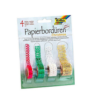 Самозалепващи дантели Коледа снимка