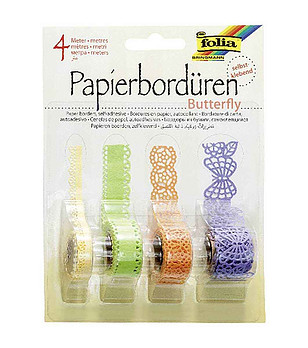 Самозалепващи дантели Пеперуди снимка