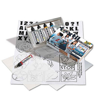 Стартов комплект Творчество върху текстил снимка